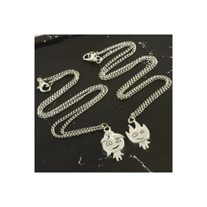 Kız Erkek  Arkadaş Zincir Kolye (Çift Kolye)