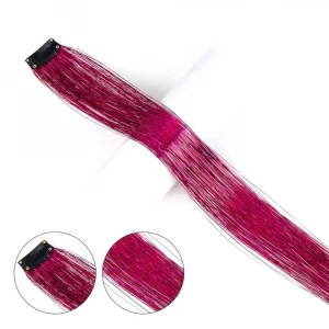 Klipsli Hair Tinsel Saç Simi - HTK10