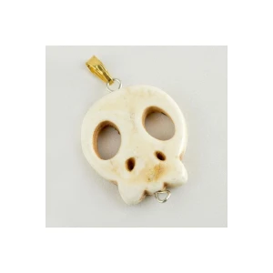 Kuru Kafa Turkuaz Doğaltaş Kolye Ucu