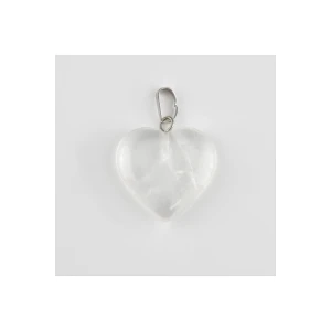 Kuvars Kalpli Doğaltaş Kolye Ucu