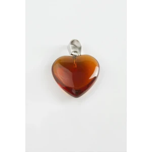 Kuvars Kalpli Doğaltaş Kolye Ucu