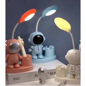 LED Astronot Masa Lambası Ve Kalemlik