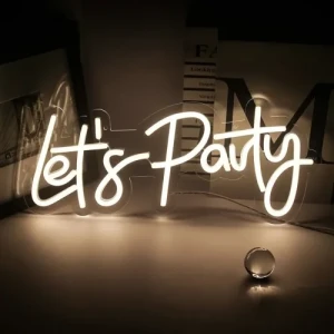Lets Party Neon Led Tabela
