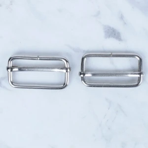 Loren Gümüş Metal Toka Sürgülü 2 li Paket