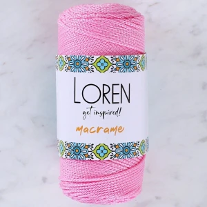 Loren Macrame Pembe El Örgü İpi - RM 074 - 34332