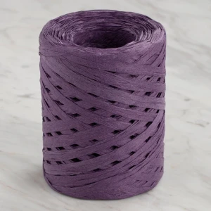 Loren Natural Raffia 90 gr Mor Kağıt İp - 42