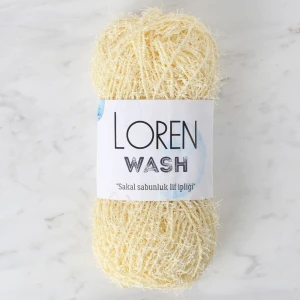 Loren Wash Açık Sarı El Örgü İpi - R083 - 34037