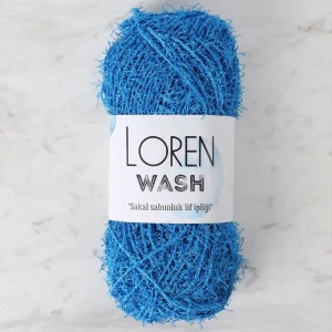Loren Wash Koyu Mavi El Örgü İpi - R024 - 34016