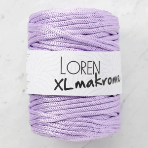 Loren XL Makrome Lila El Örgü İpi - R037 - 33716