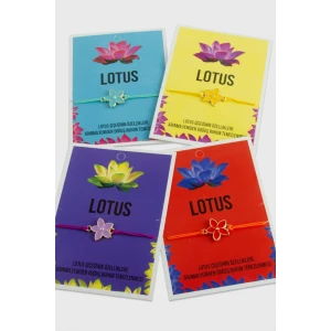 Lotus Karakteri İp Bileklik