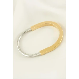 Lüks Çelik Kelepçe Bileklik