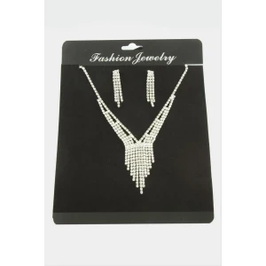 Lüks Suyolu Set Kolye