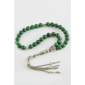 Malahit Doğaltaş Tesbih 8 mm