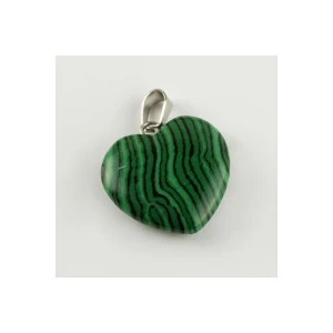 Malahit Kalpli Doğaltaş Kolye Ucu