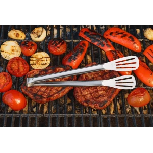 Maşa Paslanmaz Barbekü Maşası - 25 Cm Mutfak Ekmek Maşası