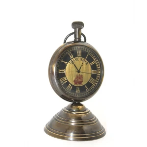 Masa Üstü Pirinç Saat Model 5