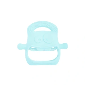 Mavi Bebek Silikon Diş Kaşıyıcı