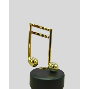 Melodious Music Altın Nota Figürlü Müzik Kutusu