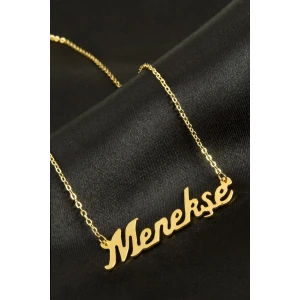 Menekşe İsimli Kolye (Kişiye Özel)