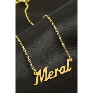 Meral isimli kolye (Kişiye Özel)