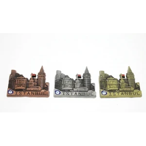 Metal İstanbul Temalı Yöresel Magnet Model 3