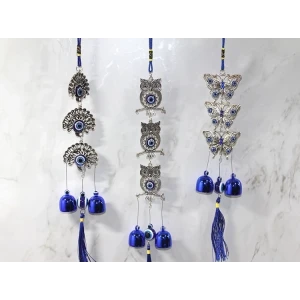 Metal Nazar Boncuğu Çan Alk3502