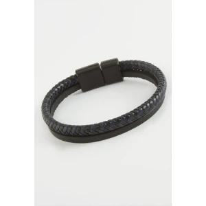 Mıknatıslı Orjinal Deri Bileklik