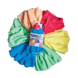 MİKROFİBER HAVLU MOP WELSOFT KARTELALI (4887)