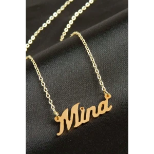 Mina İsimli Kolye (Kişiye Özel)