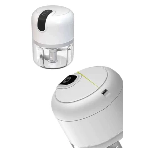 Mini Doğrayıcı Rondo Taşınabilir Mini El Blender Paslanmaz Çelik