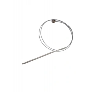 Misinalı Çelik Stoplu Tığ Şiş 6 Numara 60 cm