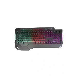 MK80 RGB Işıklı Türkçe Q Kablolu Mekanik Hisli Klavye