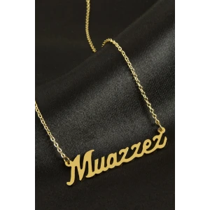 Muazzez İsimli Kolye (Kişiye Özel)