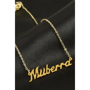 Müberra İsimli Kolye (Kişiye Özel)