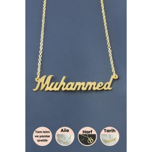 Muhammed İsimli Kolye