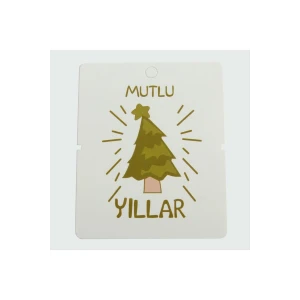 Mutlu Yıllar Bileklik Kartı 200 Adet
