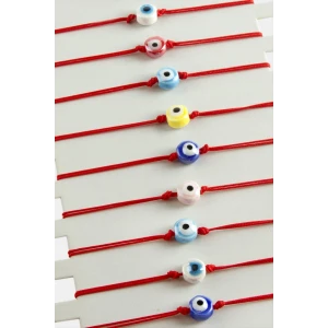 Nazar Cam İp Bileklik