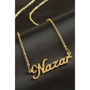 Nazar İsimli Kolye (Kişiye Özel)