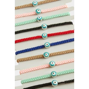 Nazar Makrome Örgülü Bileklik