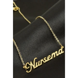 Nursema İsimli Kolye (Kişiye Özel)