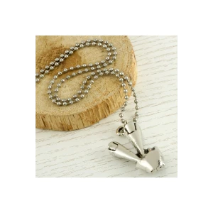 Okey İşaretli Metal Kolye