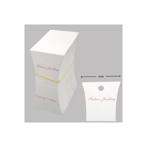 Oval Kesim Kolye Kartı