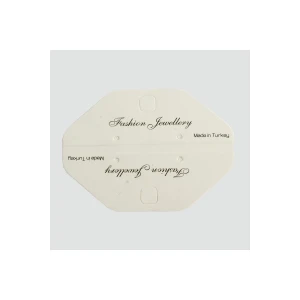 Oval Kolye Kartı Küçük