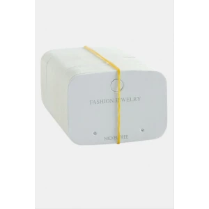 Oval Lüx Küpe Kartı 100 Adet