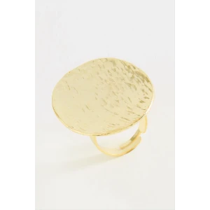 Oval Metal Yüzük