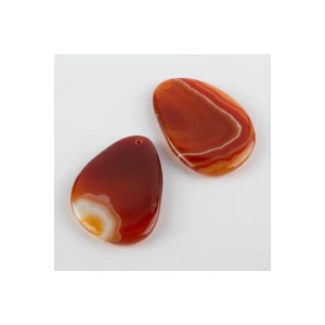 Özel Kesim Doğaltaş Plaka Akik Kolye Ucu