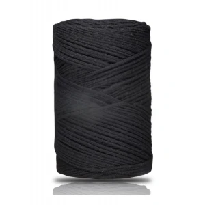 Pamuk Makrome 2 mm Siyah