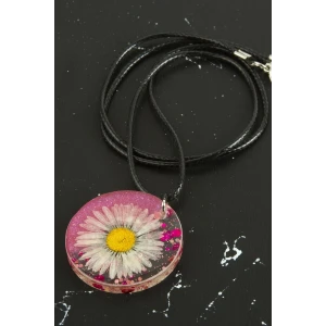 Papatya Epoksi Kolye