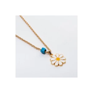Papatya Figürlü Kolye