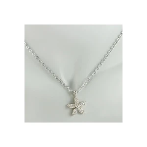 Papatya Zirkon Taşlı Trend Kolye